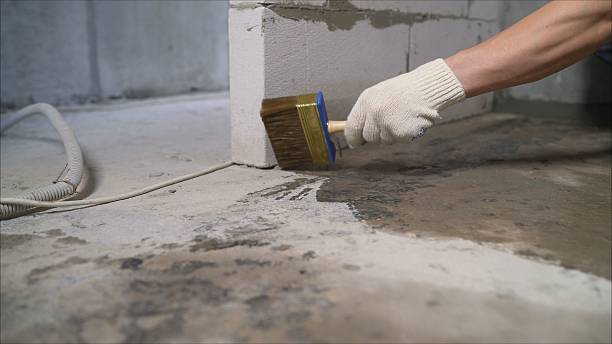 Crawl space vapor barrier installation in Vernon, IN